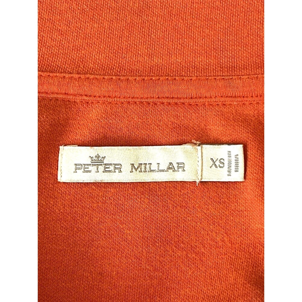PETER MILLAR Orange Masters Jacket Full Zip Pockets Golf Augusta Women's Size XS - Picture 4 of 11